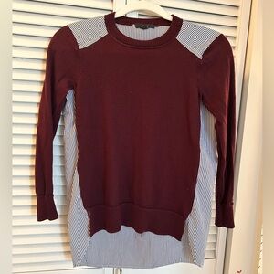 J. Crew Mixed Media Sweater - XXS